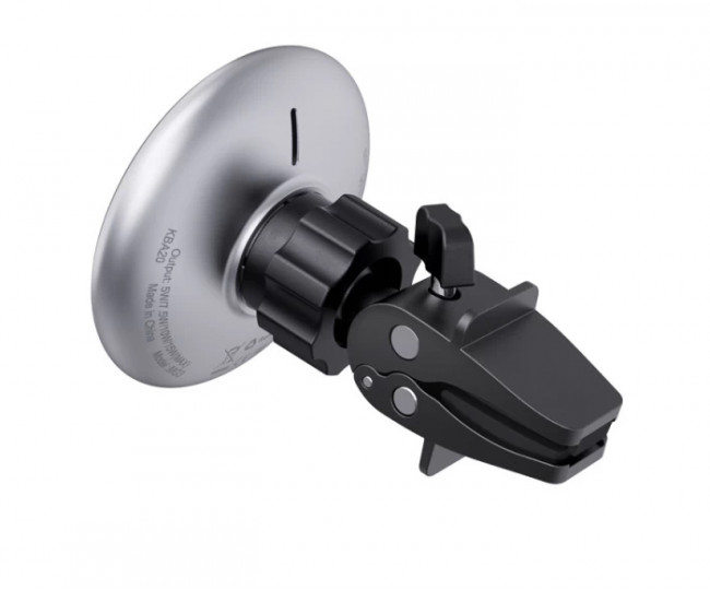 Автодержатель AceFast D3 Qi 15W Black with MagSafe